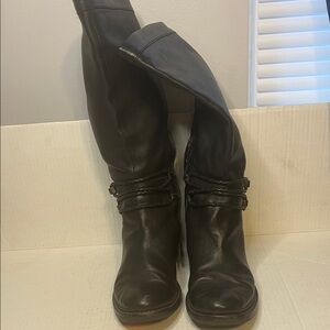 Chic Black Over the Knee Boots